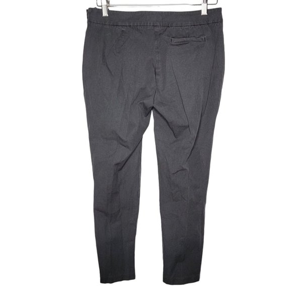Eileen Fisher Petite Small Gray Slim Ankle‎ Zip Side Zip Women's Pants - Picture 2 of 8